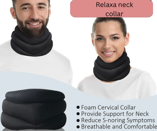 RELAXA NECK SUPPORT AND ANTI-SNORING COLLAR