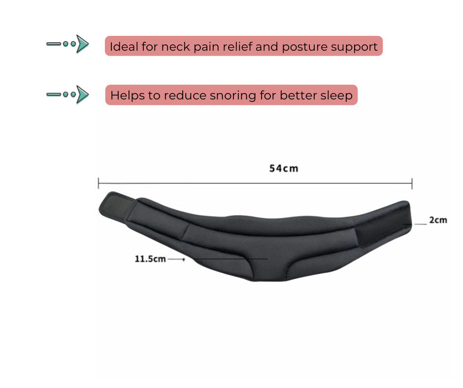 RELAXA NECK SUPPORT AND ANTI-SNORING COLLAR